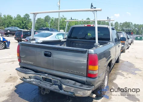 2002 Chevrolet Silverado 1500 Ls from USA, damaged, VIN 2GCEC19VX21344976